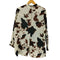 ザラ ZARA アニマルプリントバックスリットシャツ レディース import:XS