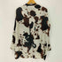 ザラ ZARA アニマルプリントバックスリットシャツ レディース import:XS