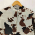 ザラ ZARA アニマルプリントバックスリットシャツ レディース import:XS