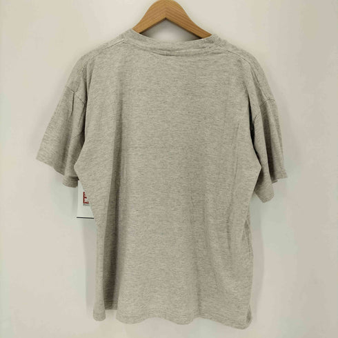 PM 90s USA製 シングルステッチ カレッジロゴ クルーネックTシャツ メンズ import:L