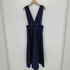 ザラ ZARA フロントボタンデニムジャンパースカート レディース import:S