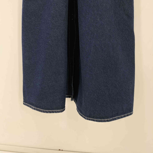 ザラ ZARA フロントボタンデニムジャンパースカート レディース import:S