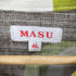 エムエーエスユー MASU 21AW 伊勢丹 リメイク ハンドメイド ジップアップブルゾン メンズ JPN:46