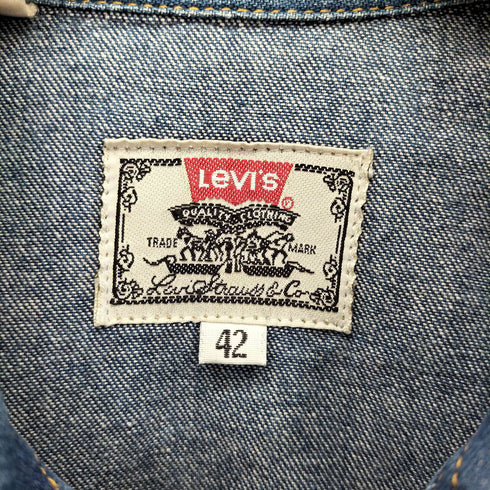 リーバイス Levis オレンジタブ ウエスタンデニムシャツ メンズ 42