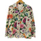 ザラ ZARA フラワースキッパーポプリンシャツ レディース import:S
