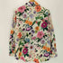 ザラ ZARA フラワースキッパーポプリンシャツ レディース import:S