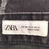 ザラ ZARA フリンジ バギーデニム パンツ メンズ 31
