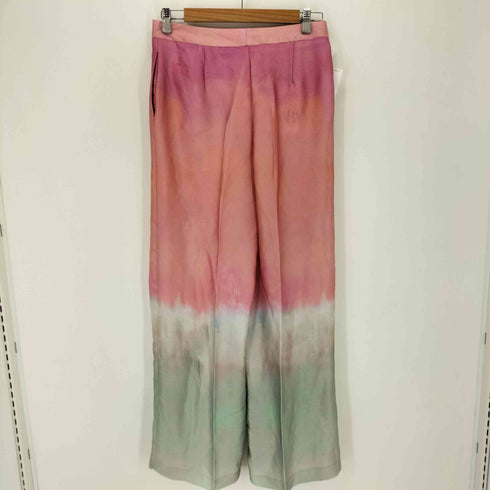 ザラ ZARA グラデーションサテンスラックス レディース JPN:S