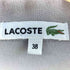 ラコステ LACOSTE ロゴ刺繍 鹿の子 ベルト付き チュニック ポロシャツ ワンピース レディース EUR:38