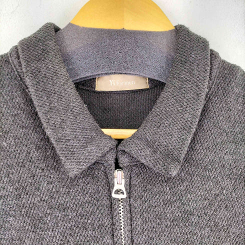 ワイズフォーメン Ys for men 90s 茶タグ ジップアップ ニット ブルゾン メンズ