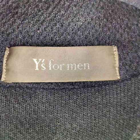 ワイズフォーメン Ys for men 90s 茶タグ ジップアップ ニット ブルゾン メンズ