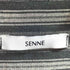 SENNE ストライプL/Sシャツ メンズ