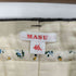エムエーエスユー MASU MORPHO FRILL TROUSERS プリーツ フリル ストライプ ワイドスラックス メンズ JPN:46