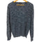 アーペーセー A.P.C. 00s メランジ ライトオンス クルーネック L/S コットンニット メンズ import:XS