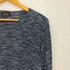 アーペーセー A.P.C. 00s メランジ ライトオンス クルーネック L/S コットンニット メンズ import:XS