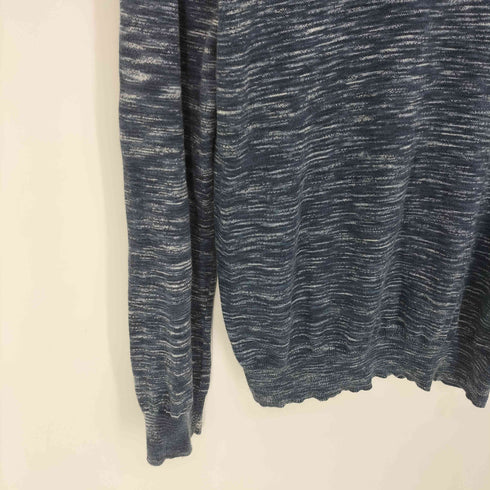 アーペーセー A.P.C. 00s メランジ ライトオンス クルーネック L/S コットンニット メンズ import:XS