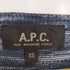 アーペーセー A.P.C. 00s メランジ ライトオンス クルーネック L/S コットンニット メンズ import:XS