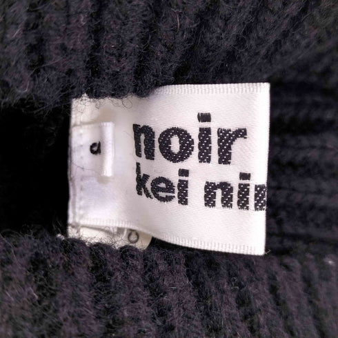 ノワールケイニノミヤ noir kei ninomiya AD2023 23AW クロップド丈/タートルネックウールニット レディース JPN:S