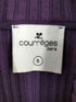 クレージュ courreges ロゴ刺繍 タートルネック リブニット レディース S
