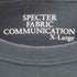 SPECTER FABRIC COMMUNICATION PRAD BITT ロゴT-shirt メンズ import:XL