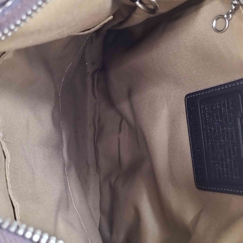 コーチ COACH スエード シグネチャー ショルダーバッグ レディース