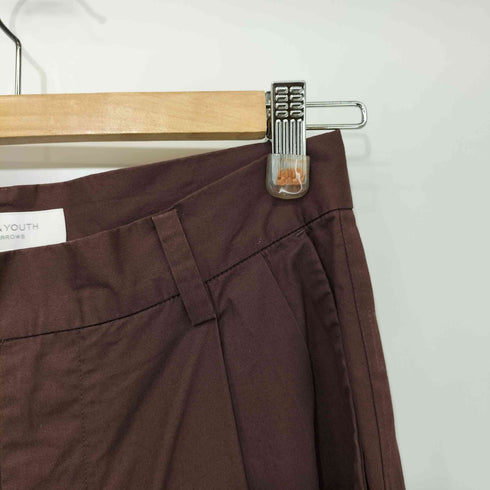 ビューティーアンドユースユナイテッドアローズ BEAUTY & YOUTH UNITED ARROWS コットンダンプタックワイドパンツ レディース JPN:M