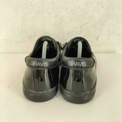 グラビス gravis REVERSE MONK STRAP エナメル ローカットスニーカー レディース JPN:24