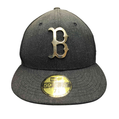 ニューエラ NEW ERA チーム メタルロゴ プレート 6パネル ベースボールキャップ メンズ 7 1/4