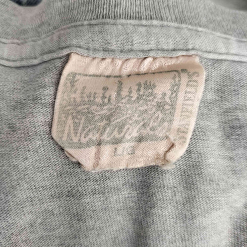 フロント&袖ロゴプリント S/S Tシャツ メンズ import:L