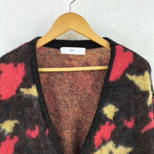 トーガビリリース TOGA VIRILIS 19AW アニマルジャガードモヘアカーディガン メンズ
