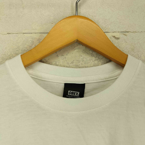 オベイ OBEY グラフィックプリント S/S 半袖Tシャツ メンズ S