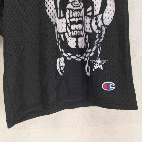 オベイ OBEY Motorhead Printed Mesh Short メンズ