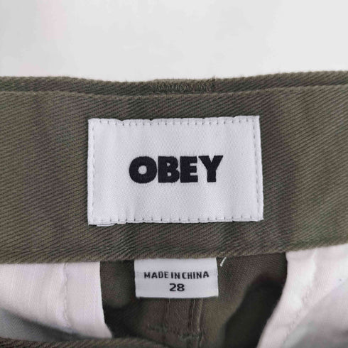 オベイ OBEY ストレート ワークパンツ メンズ 28