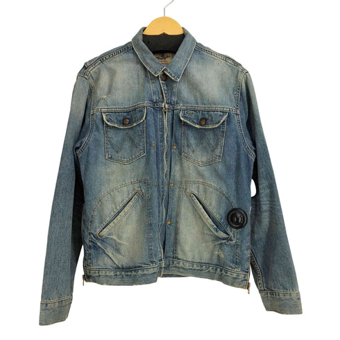 ラングラー Wrangler 別注 24MJZ ジップアップデニムジャケット メンズ