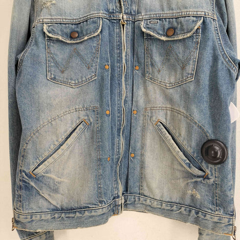 ラングラー Wrangler 別注 24MJZ ジップアップデニムジャケット メンズ