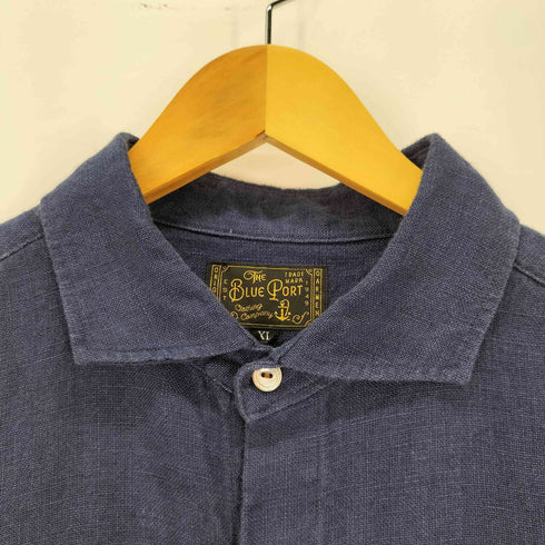 THE BLUE PORT リネン シャツ メンズ JPN:XL