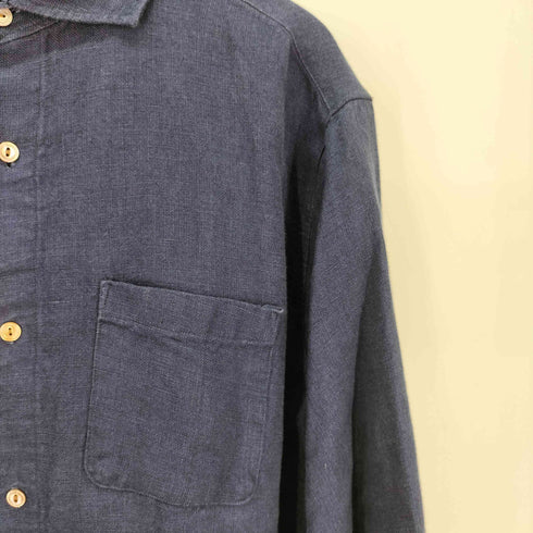 THE BLUE PORT リネン シャツ メンズ JPN:XL