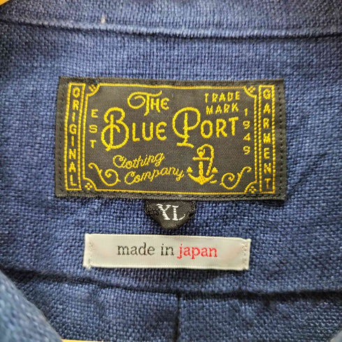 THE BLUE PORT リネン シャツ メンズ JPN:XL