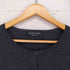 ポールスミスブラックレーベル Paul Smith BLACK LABEL 裾チェックフリル ノーカラーカーディガン レディース XL