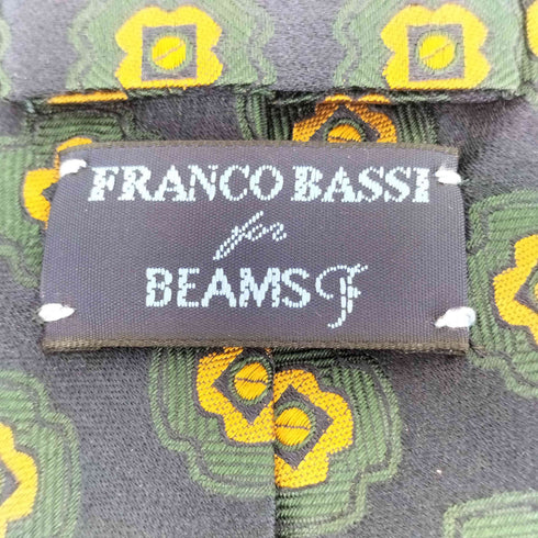 ビームスエフ BEAMS F franco bassi 総柄ネクタイ メンズ