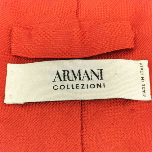 アルマーニコレツィオーニ ARMANI COLLEZIONI 格子柄 シルクネクタイ メンズ