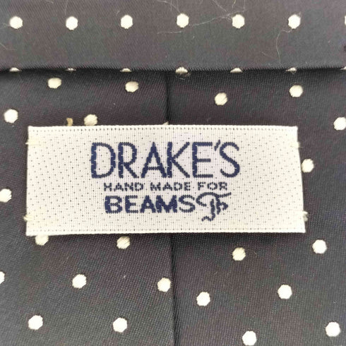 ドレイクス Drakes ドット柄 ネクタイ メンズ