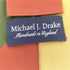 Michael J Drake ストライプネクタイ メンズ