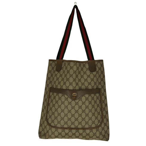 グッチ GUCCI GGスプリーム シェリーライン トートバッグ GGsupreme Sherryline totebag レディース