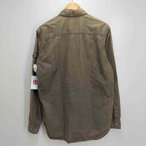 ステューシー Stussy 90-00S AUTHENTIC OUTER GEAR ギミック ミリタリーシャツ メンズ import:L