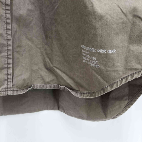 ステューシー Stussy 90-00S AUTHENTIC OUTER GEAR ギミック ミリタリーシャツ メンズ import:L