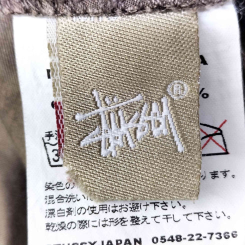 ステューシー Stussy 90-00S AUTHENTIC OUTER GEAR ギミック ミリタリーシャツ メンズ import:L