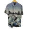 デシグアル Desigual REGULAR 景色プリント 総柄 レーヨン混 シャツ メンズ JPN:L