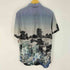 デシグアル Desigual REGULAR 景色プリント 総柄 レーヨン混 シャツ メンズ JPN:L
