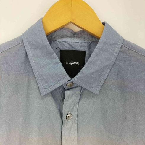 デシグアル Desigual REGULAR 景色プリント 総柄 レーヨン混 シャツ メンズ JPN:L